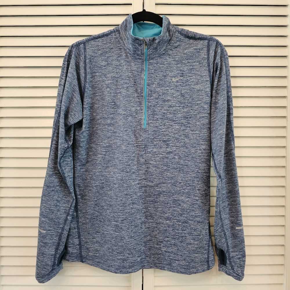 Nike Sport Shirt Dri-Fit 1/4 Zip Long Sleeve